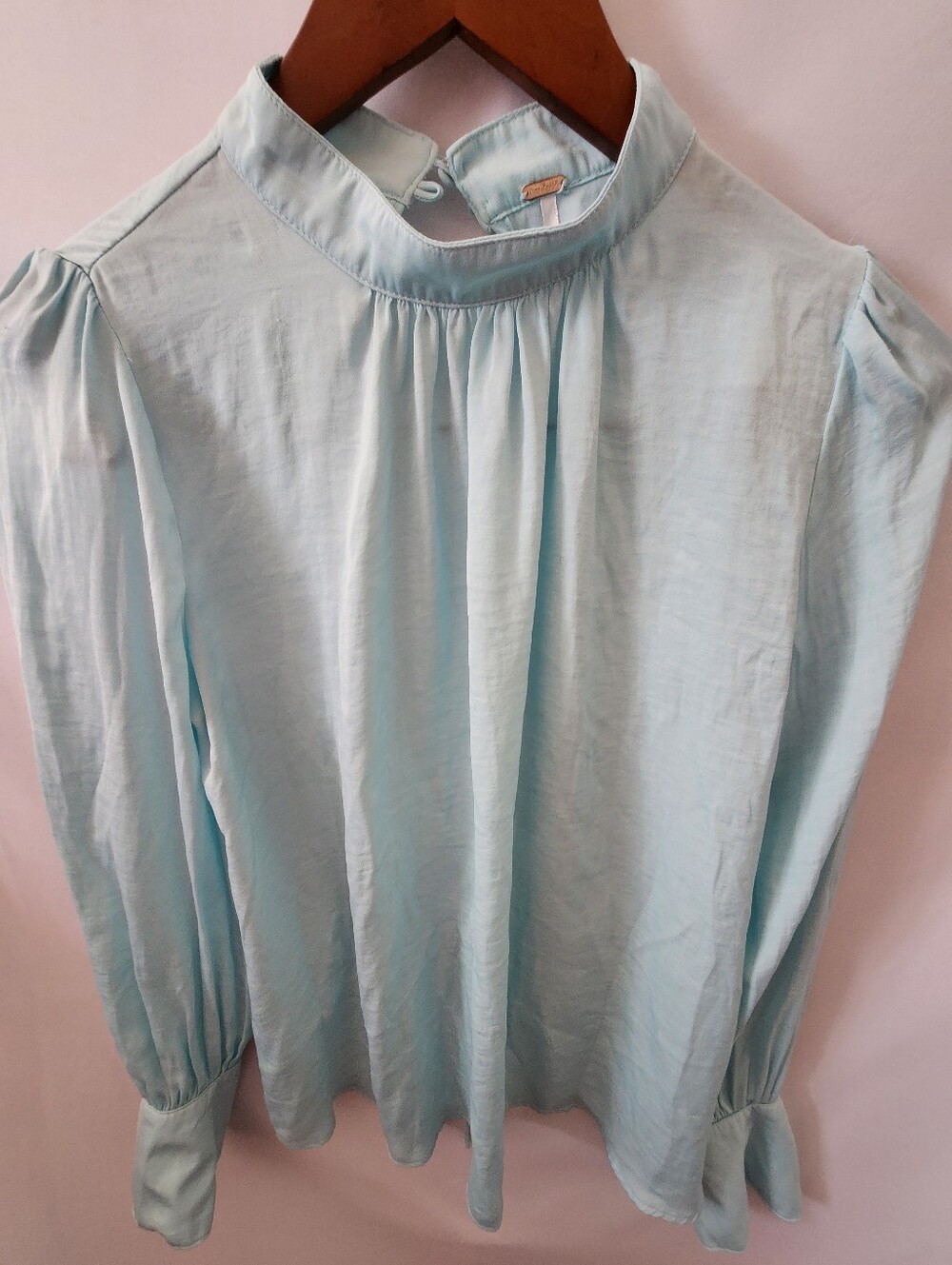 Free People Blue Blouse. Size XS